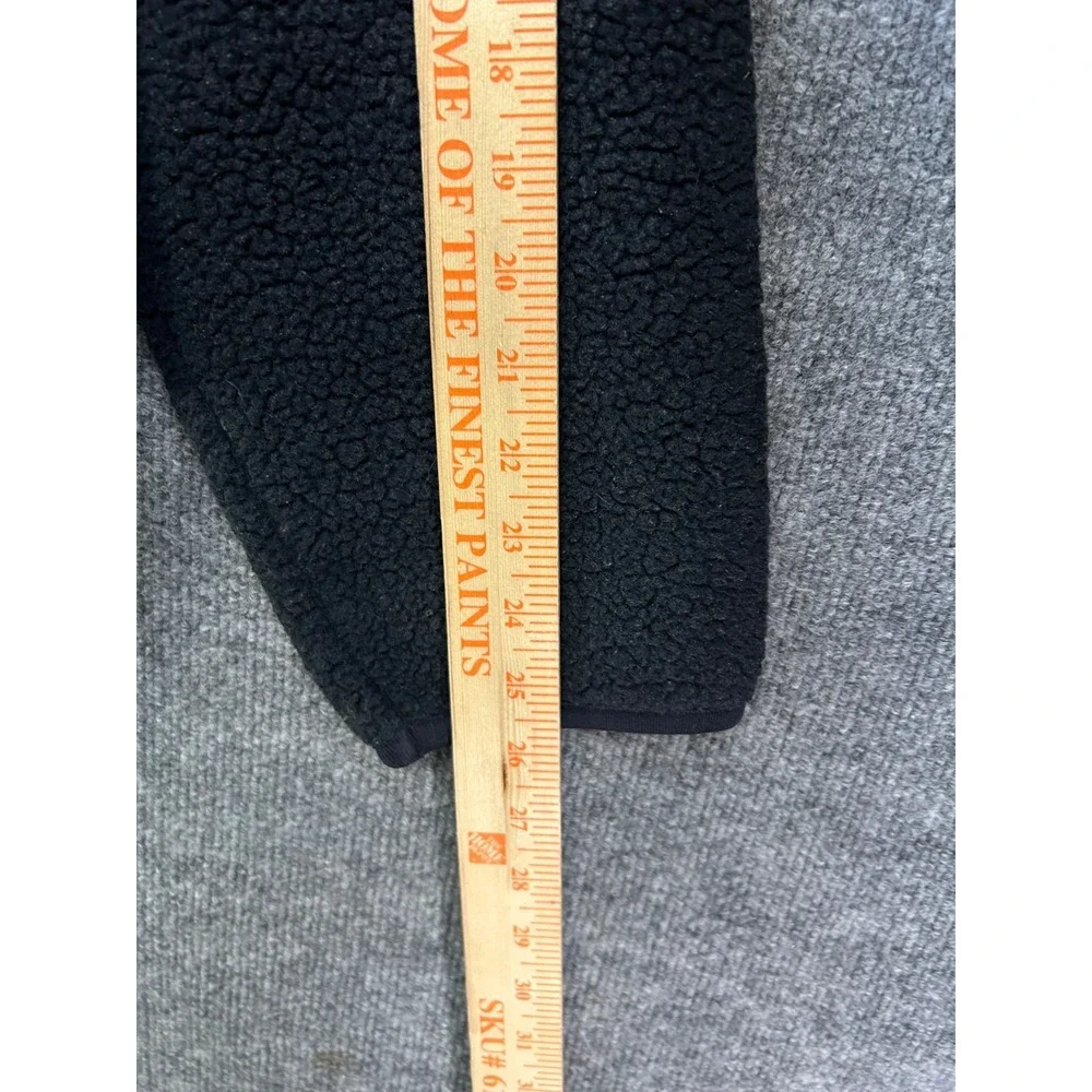 American Eagle AE77 Performance Sherpa Fleece Jacket Mens Black Full Zip - XL